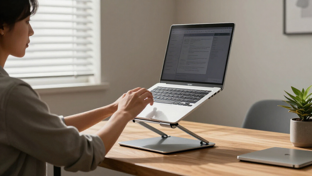 ergonomic laptop stands