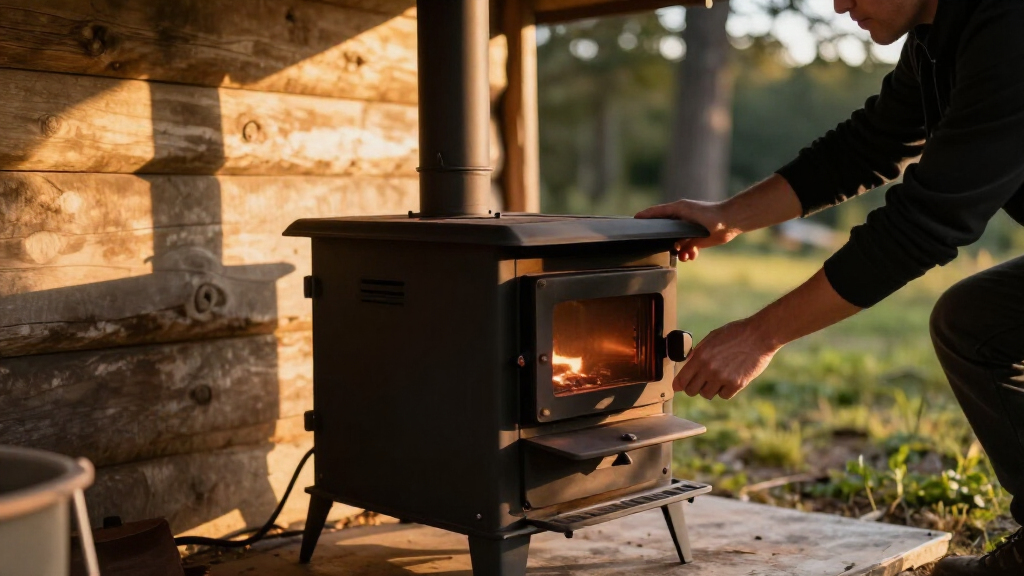 large tent stoves with oven