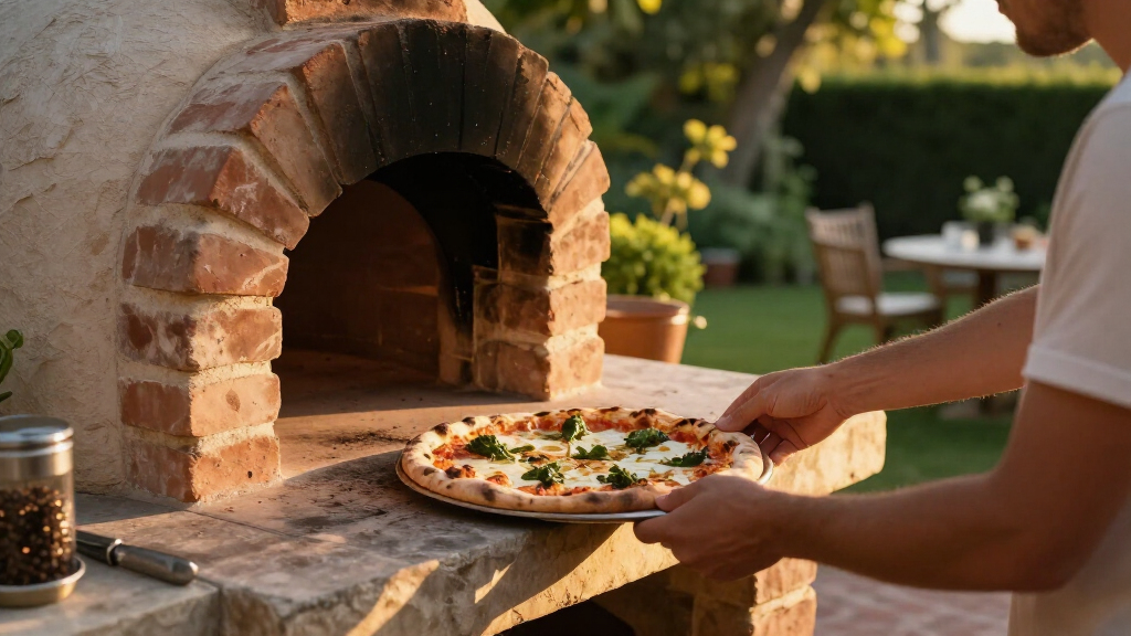 surfaces around pizza ovens