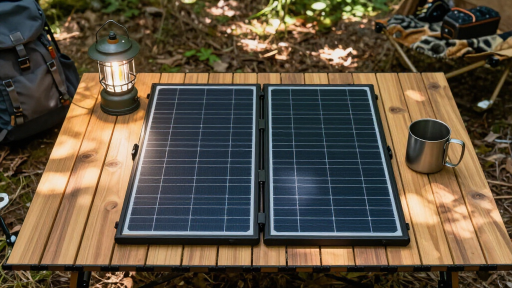 foldable solar panels for camping