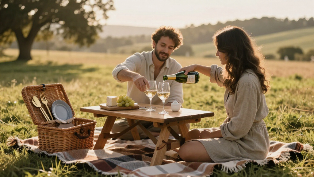 luxury picnic gear for couples