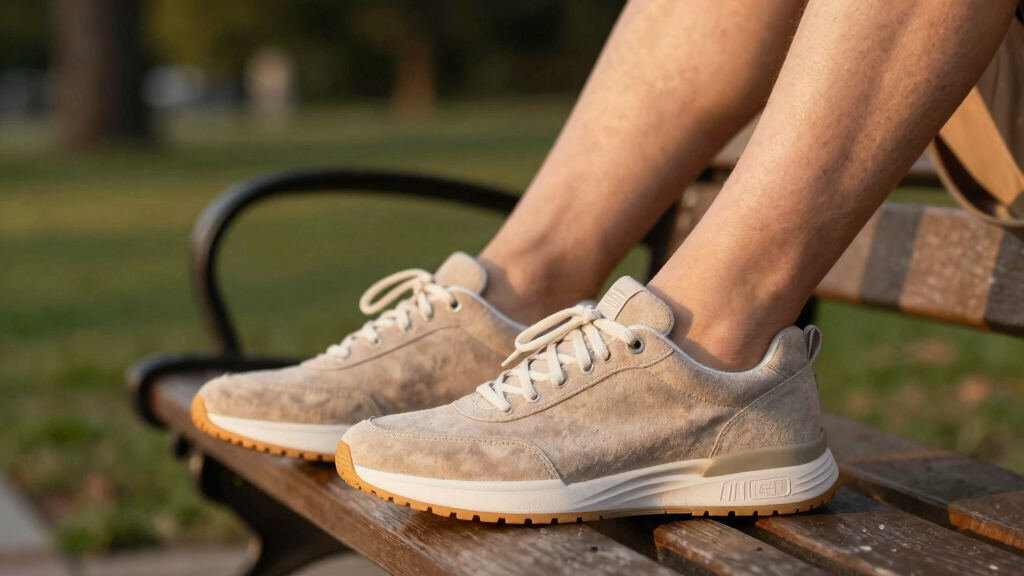 best suede dad sneakers