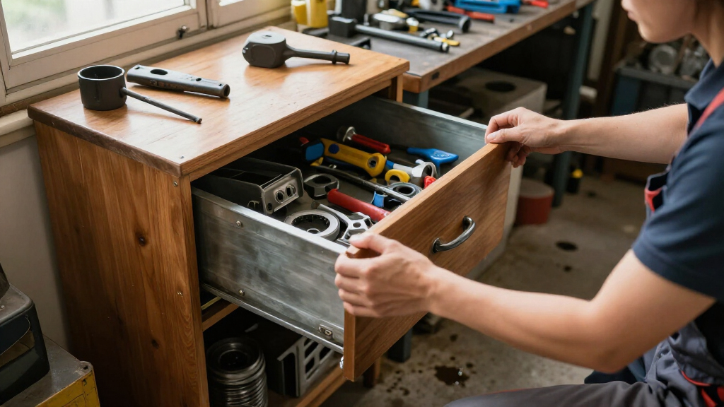 shop storage cabinets with drawers for mechanics
