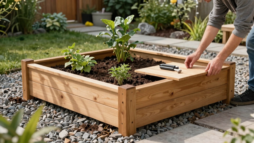 best raised bed kits for gravel backyards