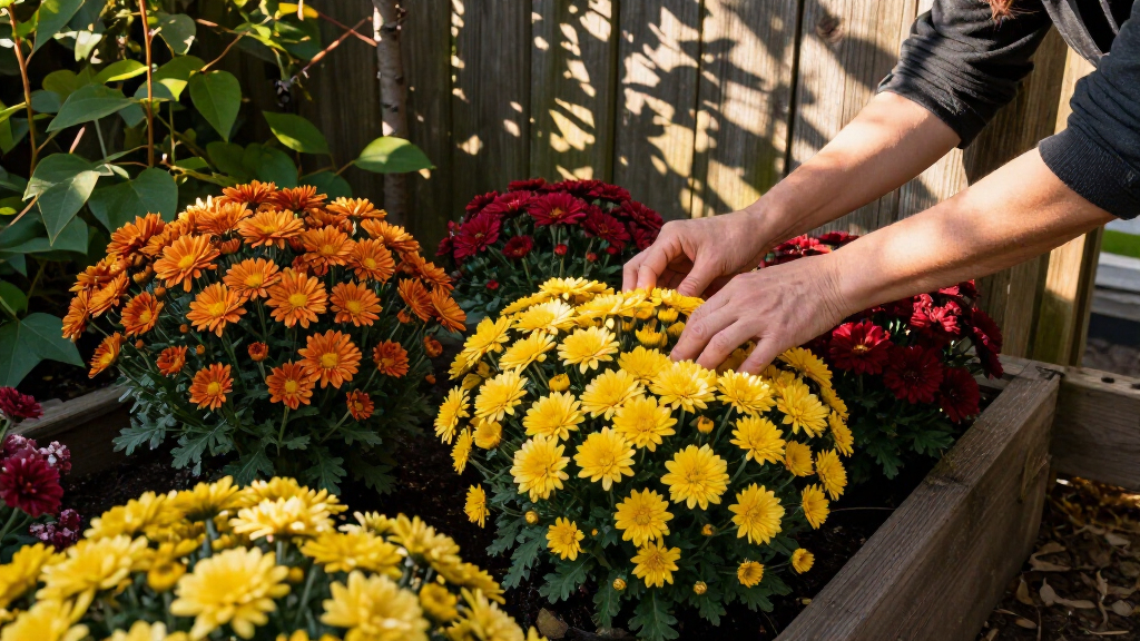 best low-maintenance fall flowers