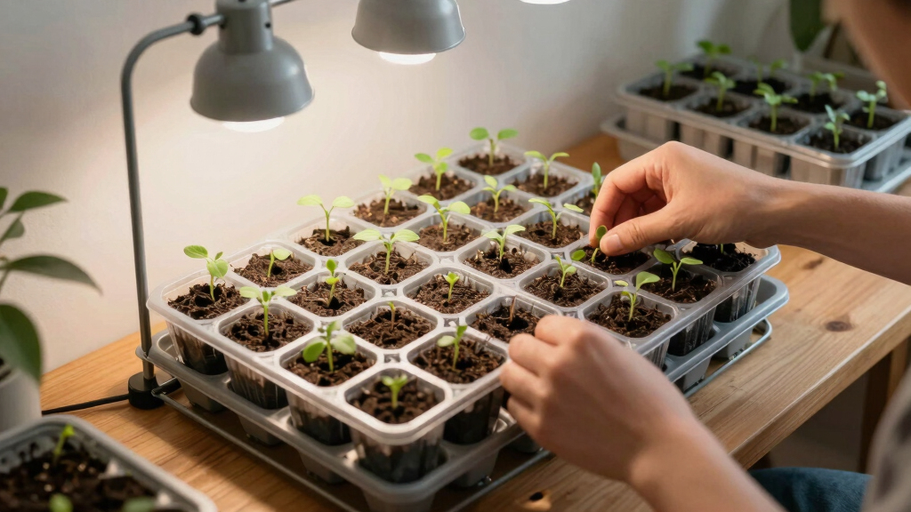 best seed starting rack with grow lights