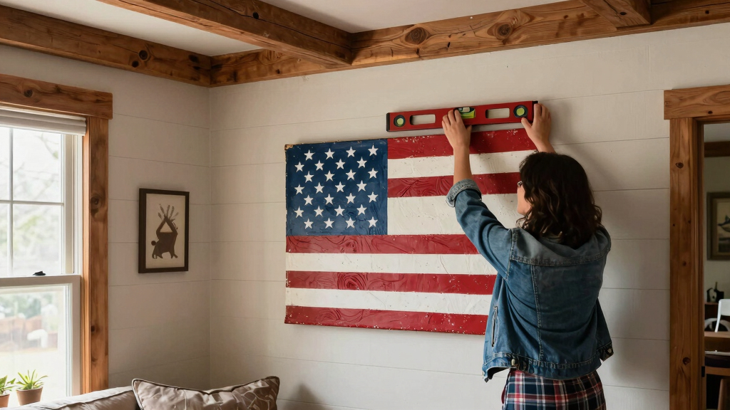 patriotic farmhouse wall art