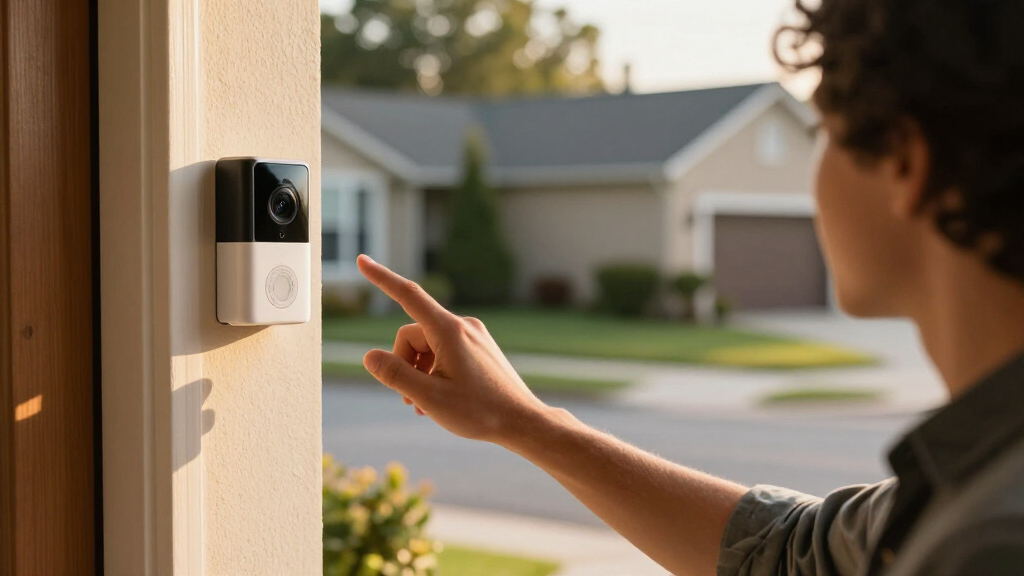 smart doorbell camera wired