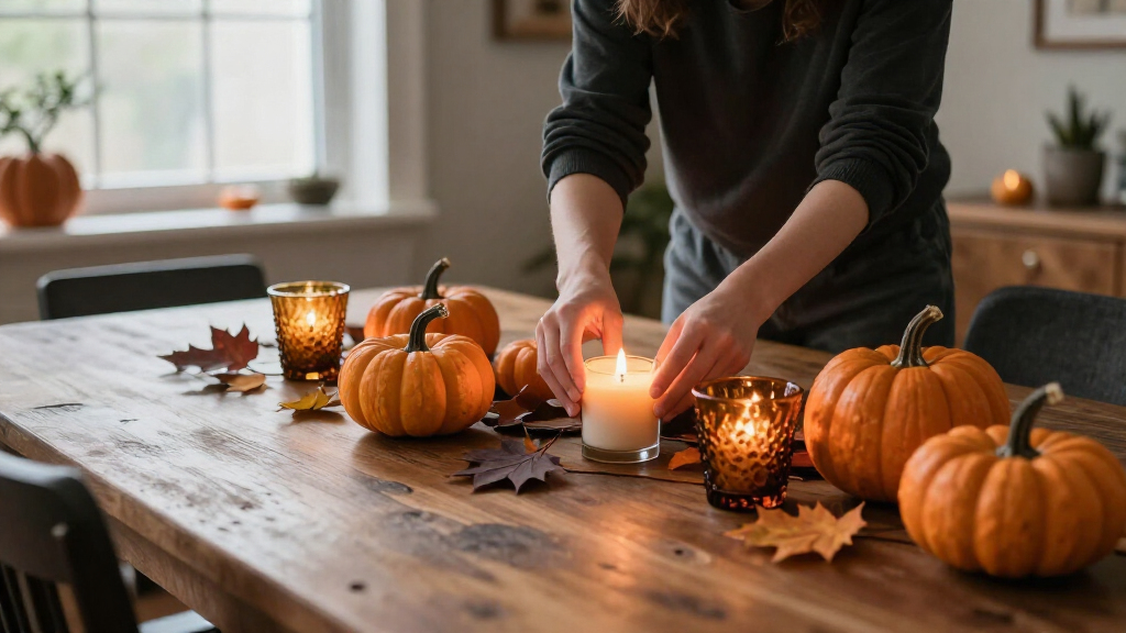 Halloween tabletop decorations
