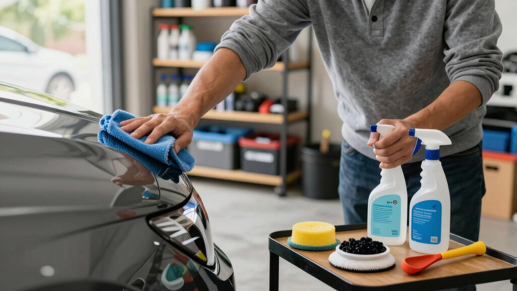car cleaning and detailing kits