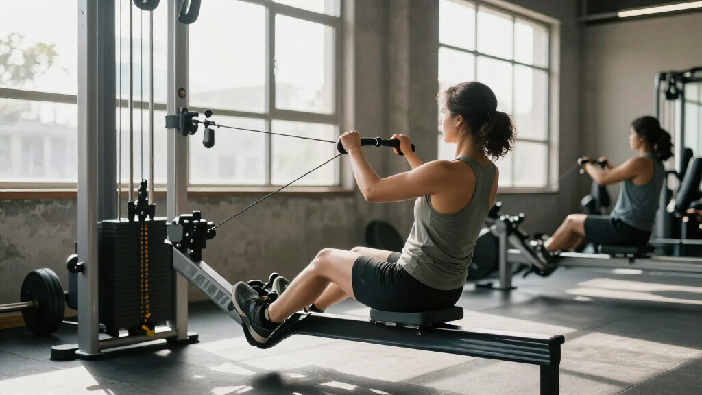 rower strength combo machines