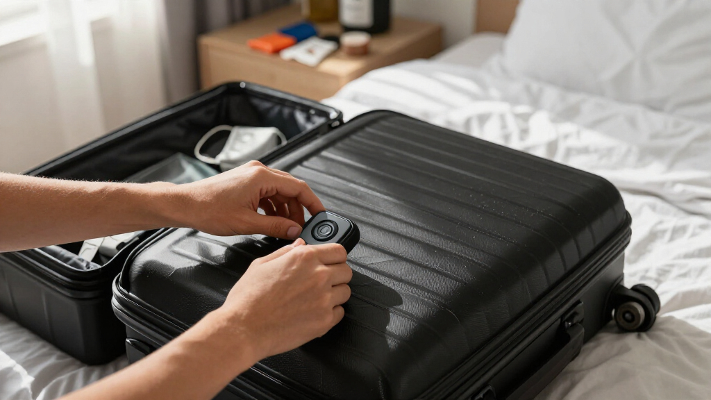 best luggage with built-in GPS tracking
