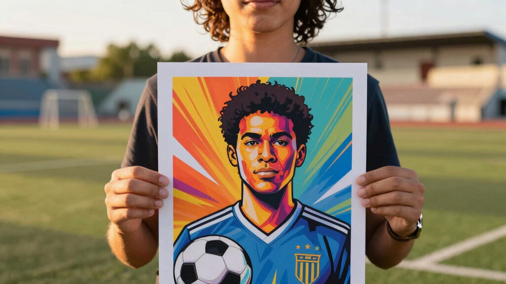 soccer fan art posters