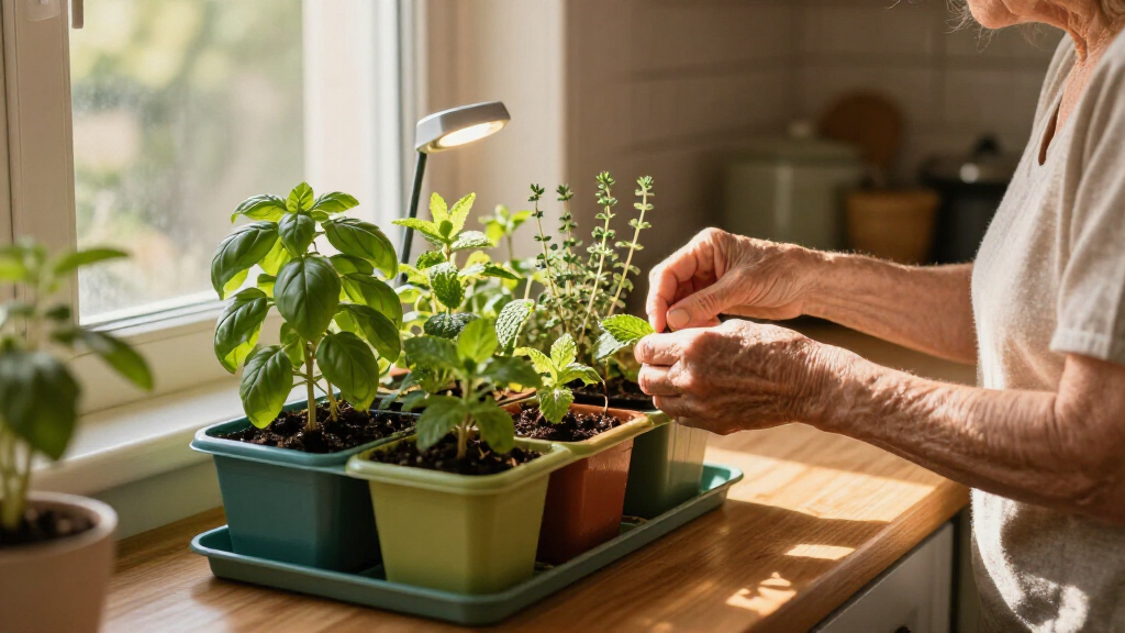 indoor herb garden kits