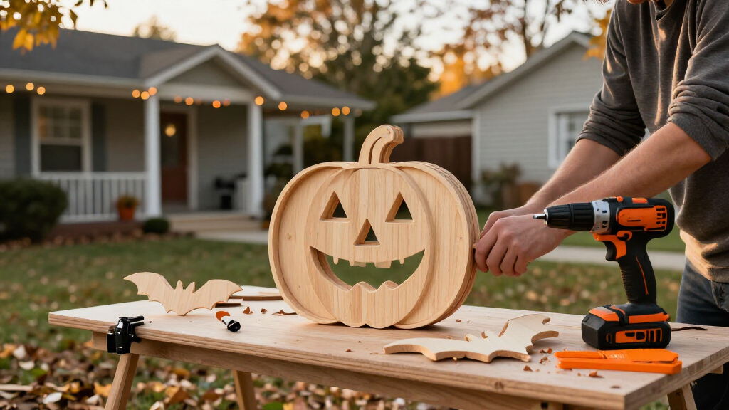 Halloween yard decor woodworking kits
