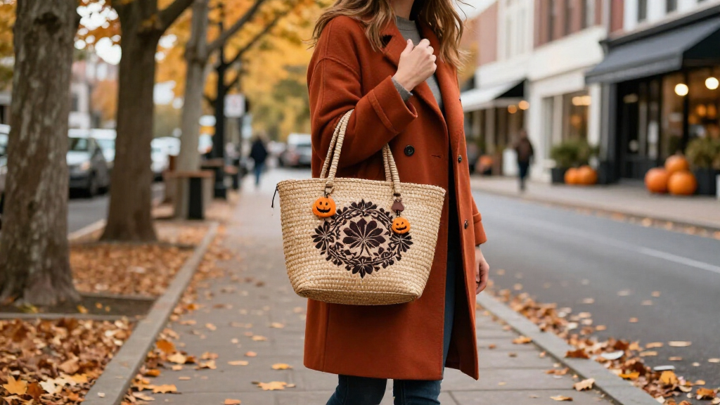 Halloween boho handbags