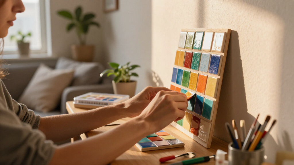 diy kits for creating wall art mosaic etc