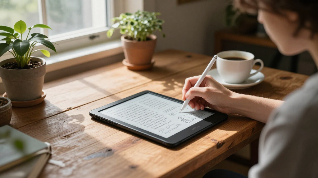 best e-ink tablets for journaling and therapy homework