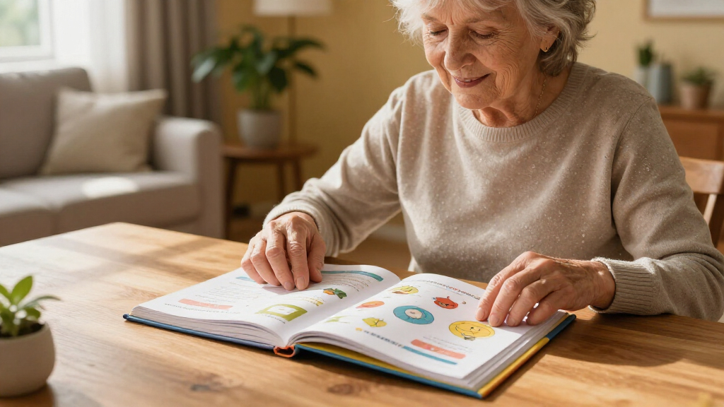 large print senior activity books