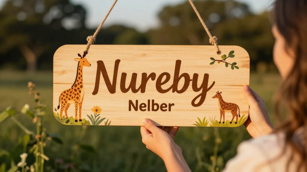 best safari nursery name signs personalized