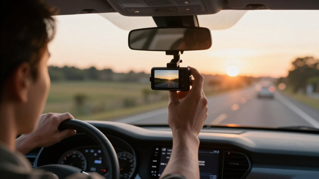 dual channel dash cam with 4k front and 2k rear
