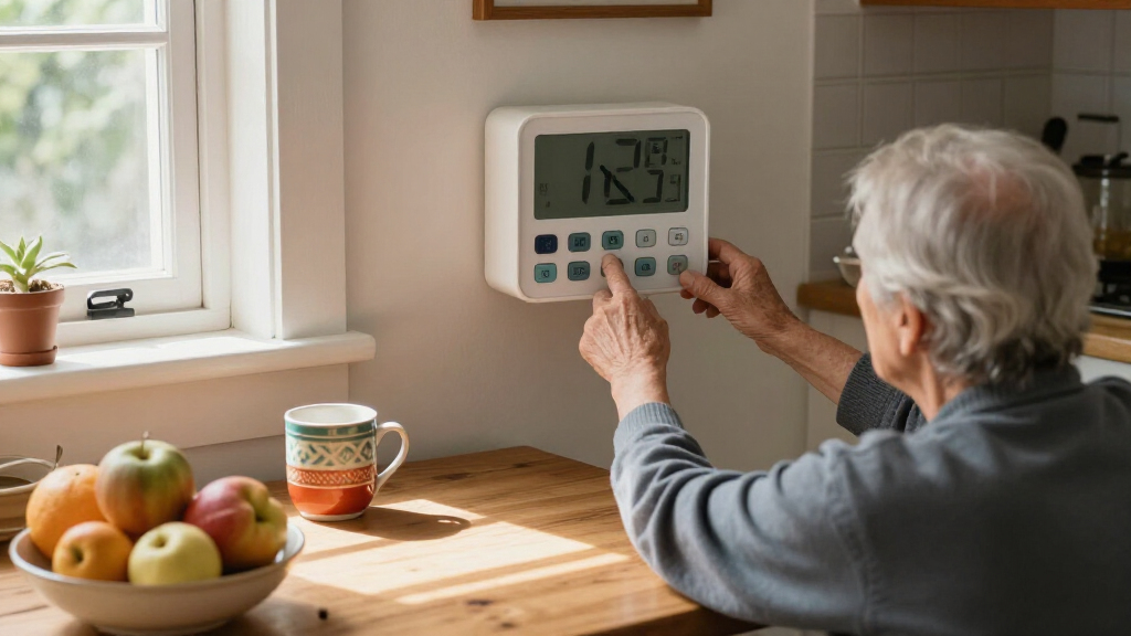 memory support clocks for seniors