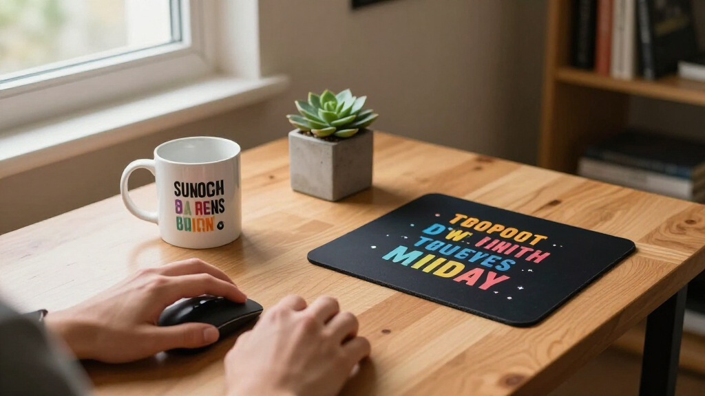 motivational quote desk accessories