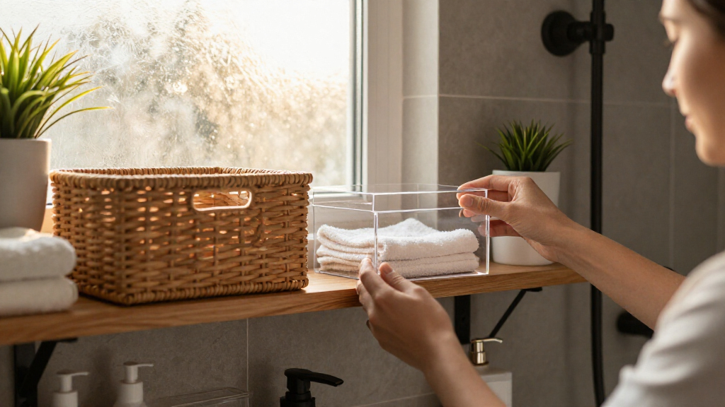 best bathroom storage solutions