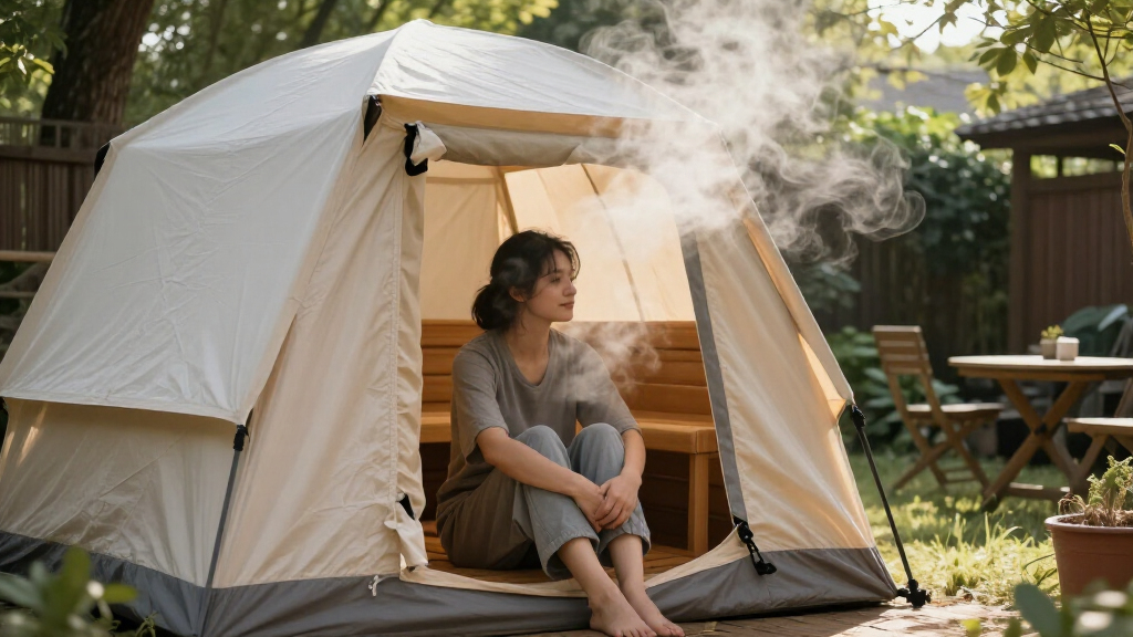 best steam sauna tent portable