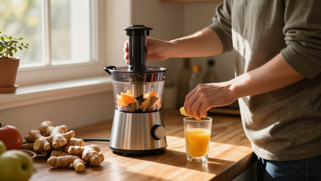 cold press juicer for ginger shots