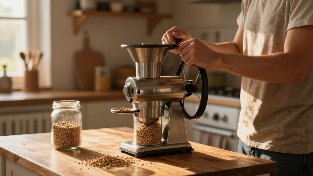 best electric grain mill