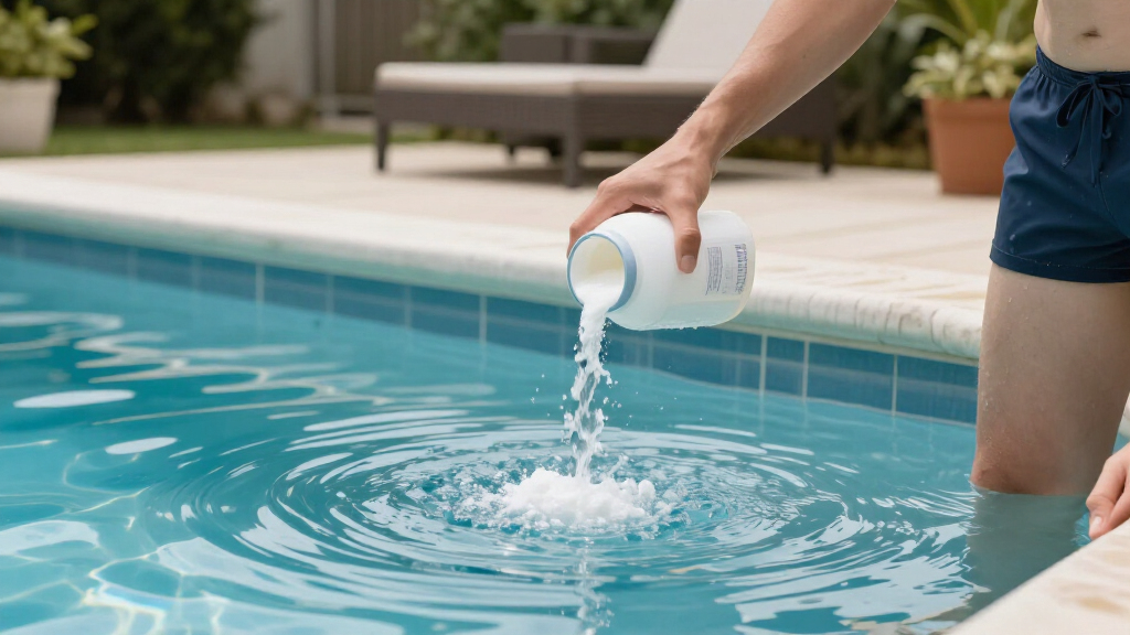 borate additives for pools