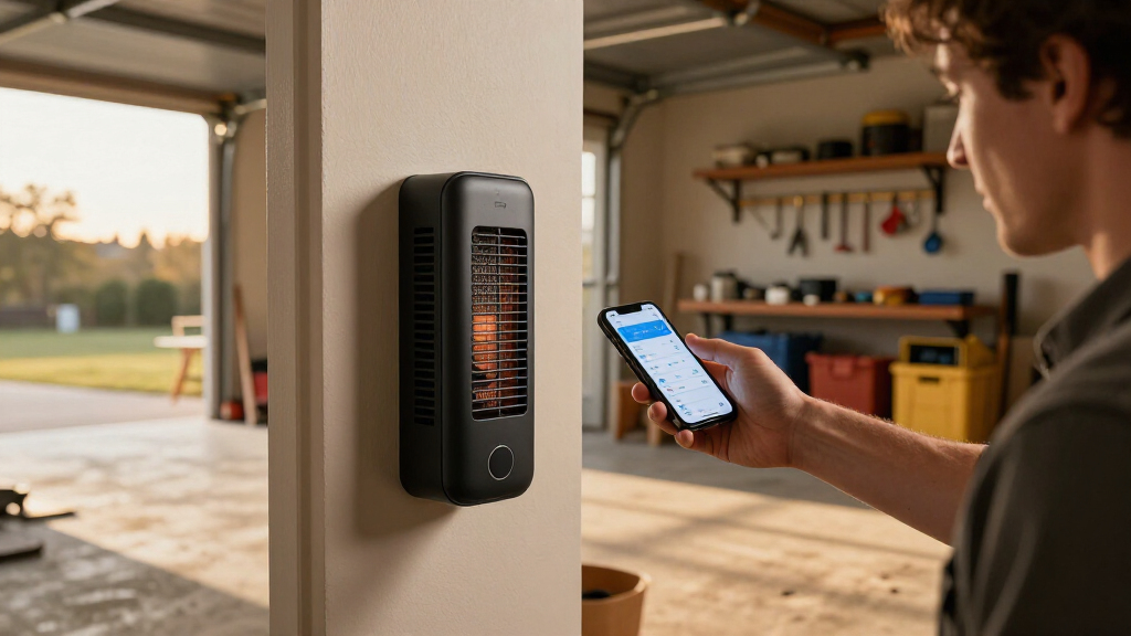 best fan forced garage heaters with app control