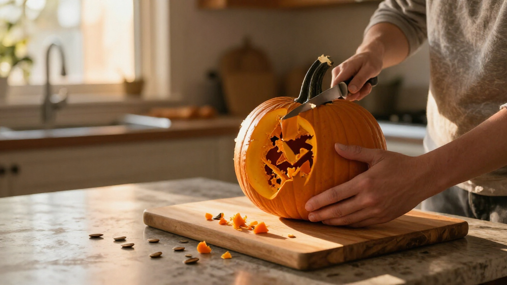pumpkin carving kitchen knives