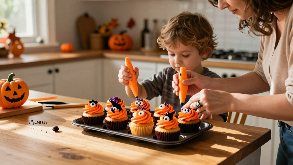 Halloween cupcake decorating kits