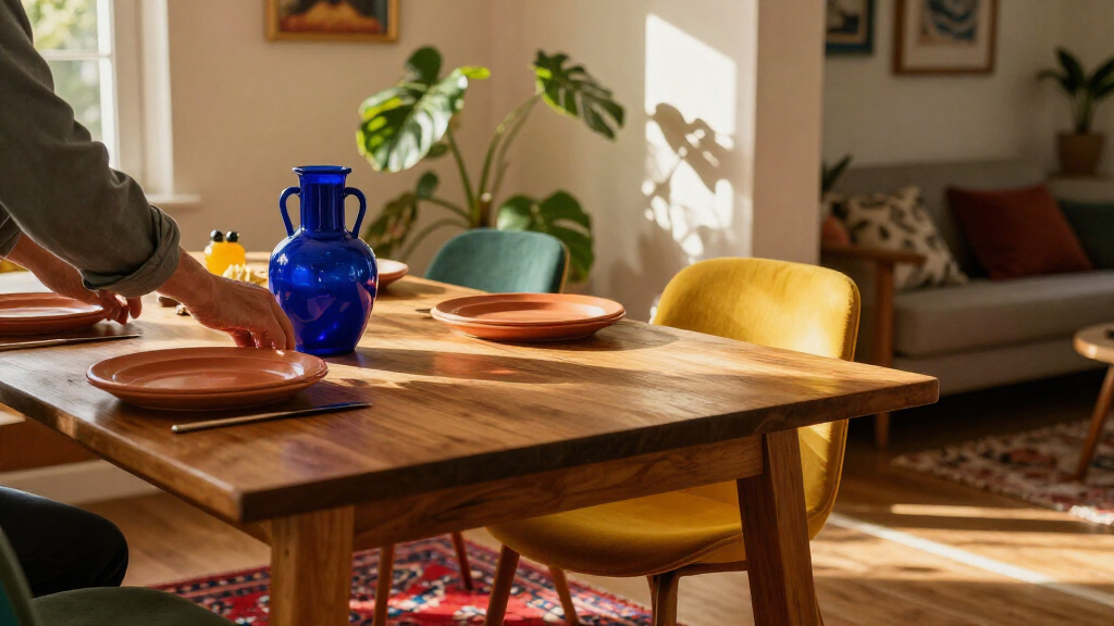 best colorful dining room decor