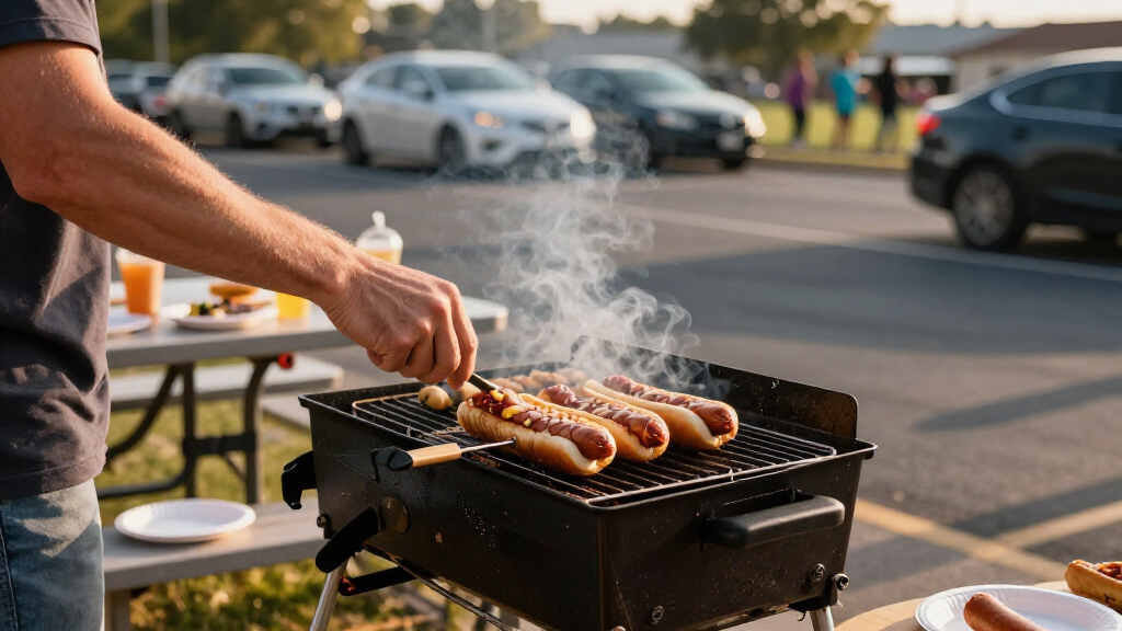portable tailgating grills