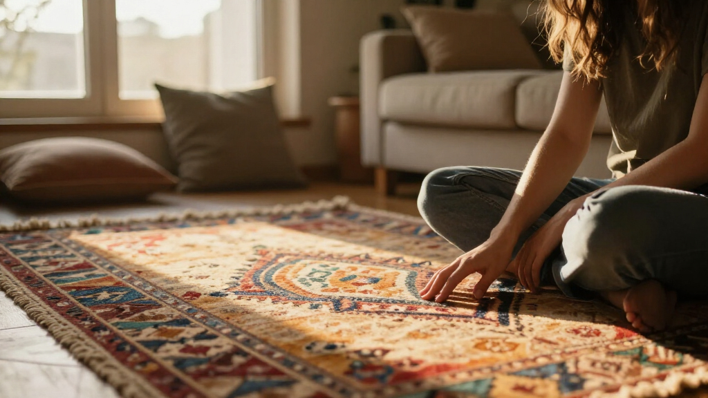 yilong wool silk berber carpet