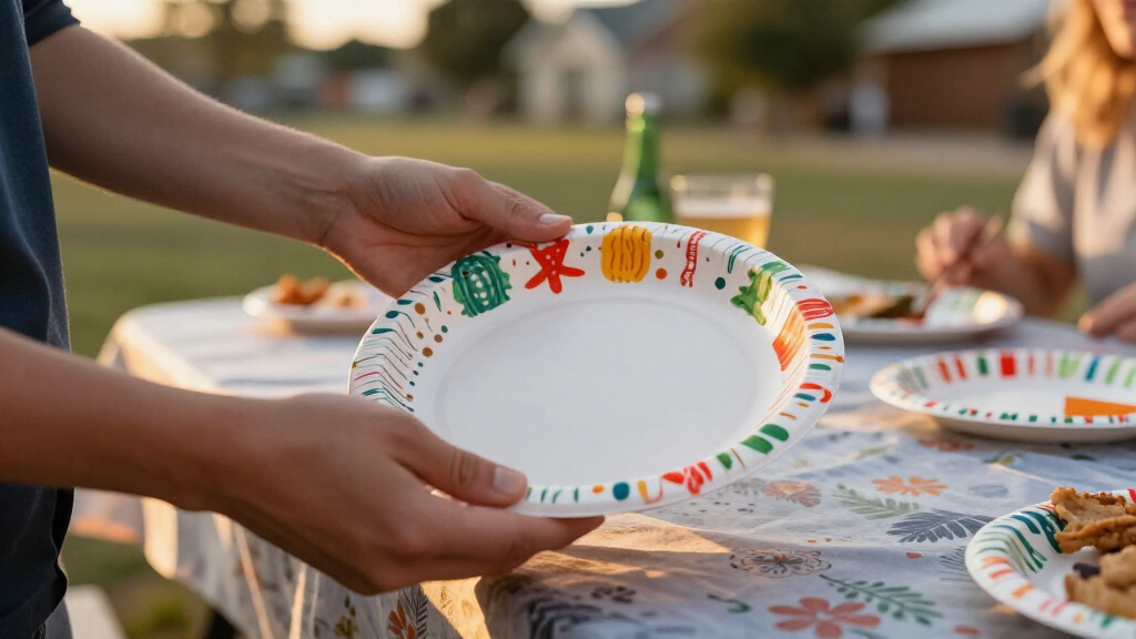 best toile party plates