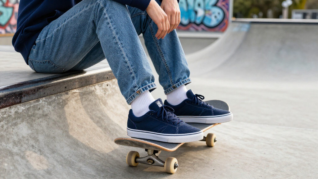 best navy skate shoes