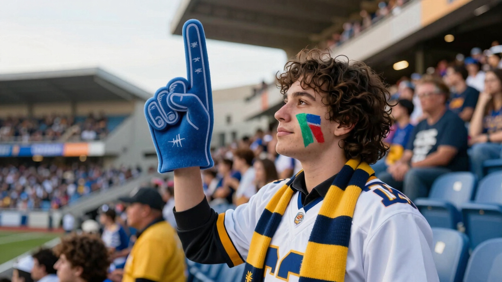 soccer fan apparel