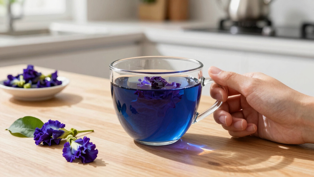 butterfly pea flower tea