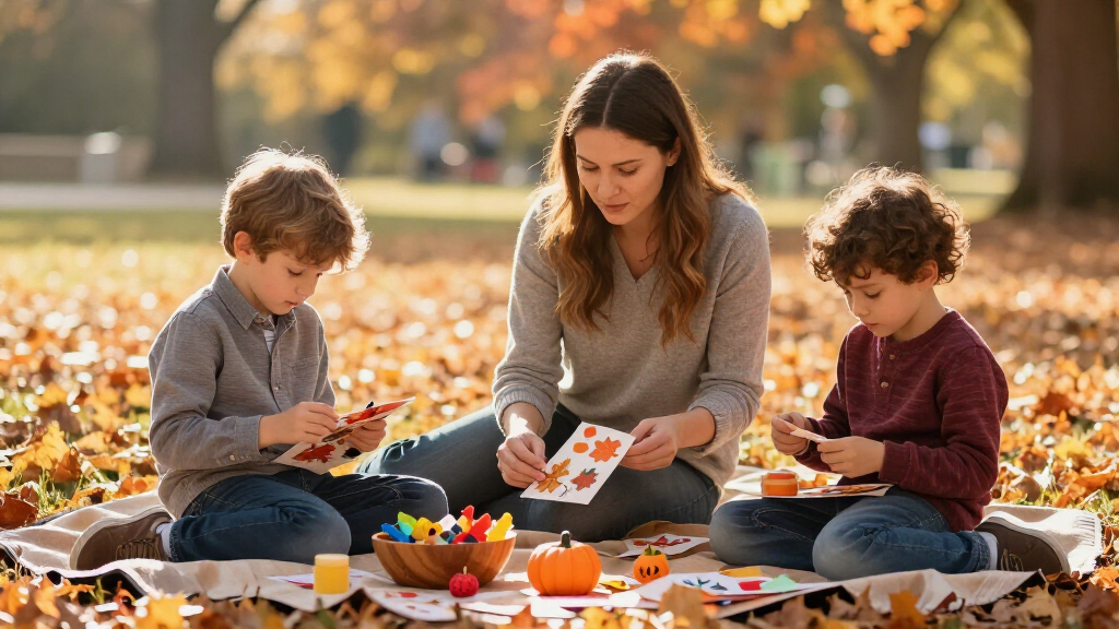 children's fall-themed activity kits