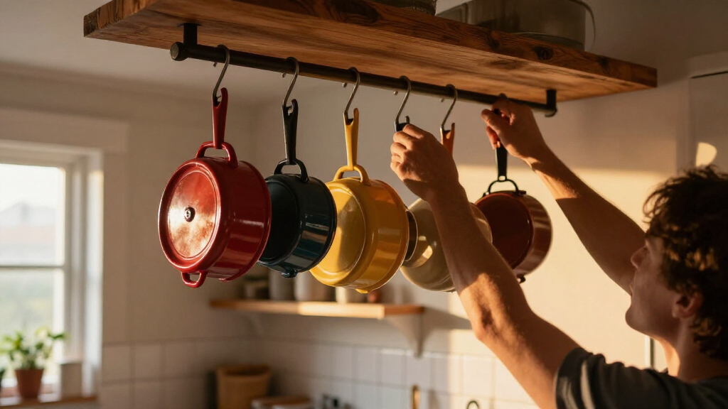 pot rack ceiling mounted