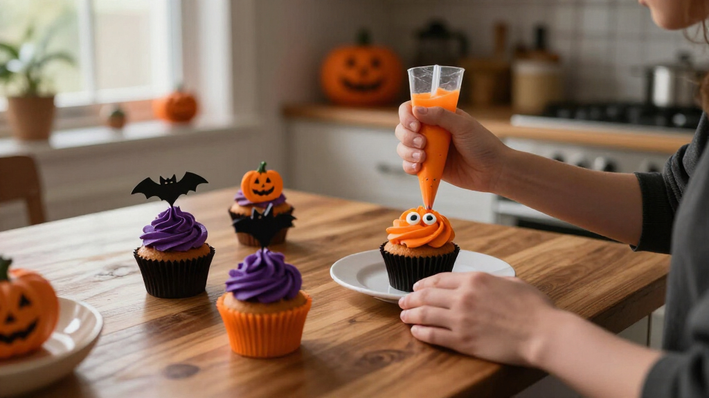 Halloween cupcake decorating kits