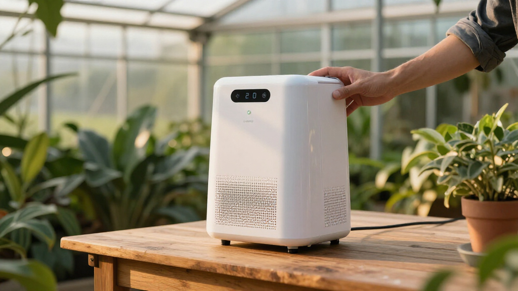 air cleaner with humidity control