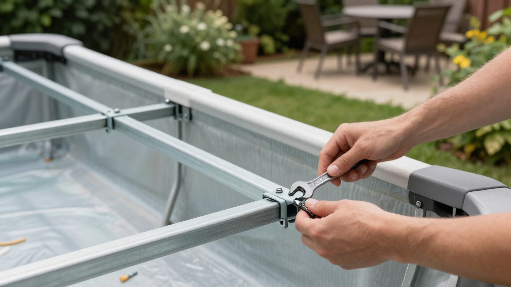 best metal frame above ground pool