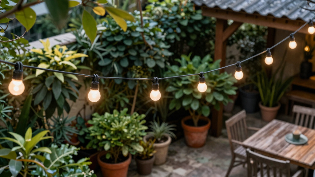 patriotic outdoor string lights
