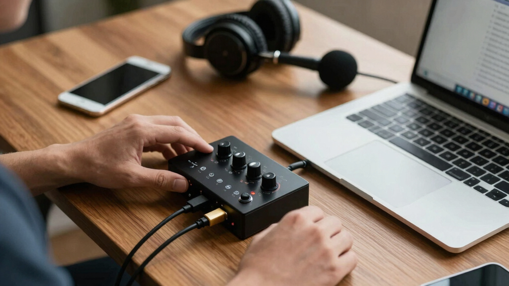 best portable audio interfaces for remote interviews