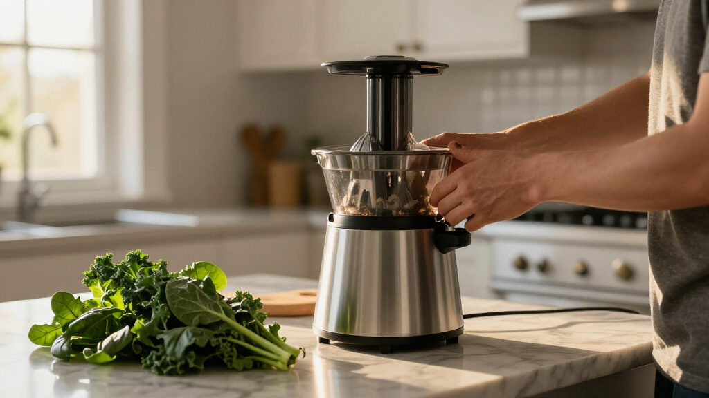 cold press juicers for leafy greens on amazon